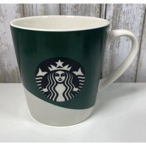 STARBUCKS 2019 Green and White with Mermaid Siren Logo 18 oz Coffee Cup